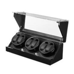 CA3PM Uhrenbeweger Für 6 Uhren Karbon-Optik -Klarstein 10004397 yy 0006 logo