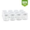Ersatzglas Für Gaia Joghurtmaker Schraubverschluss 210ml 12 Stück BPA-frei -Klarstein 10027717 yy 0001 titel Klarstein Ersatzglas Gaia Joghurtmaker 210ml 12x