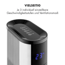 Skyscraper 3G Turmventilator 48W 1.633 M³/h Fernbedienung -Klarstein 10027939 de 0005 logo