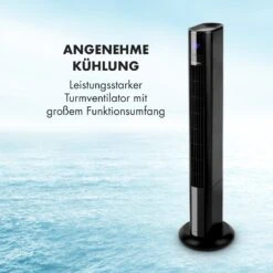 Skyscraper 3G Turmventilator 48W 1.633 M³/h Fernbedienung -Klarstein 10027942 de 0003 logo