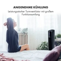 Skyscraper 3G Turmventilator 48W 1.633 M³/h Fernbedienung -Klarstein 10027942 de 0004 logo