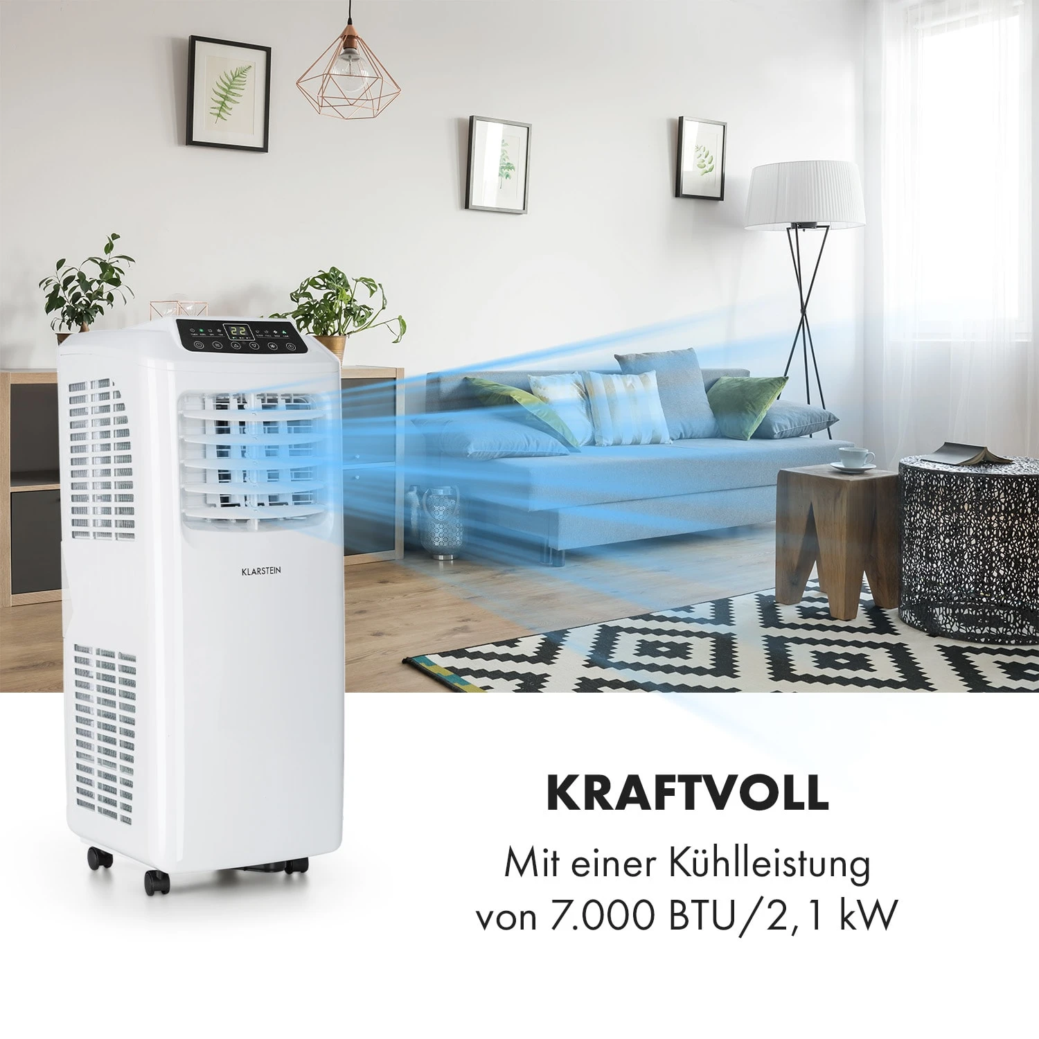 Pure Blizzard Klimaanlage 3-in-1 Klimaanlage Ventilator 7000 BTU 5 Pure Blizzard Klimaanlage 3-in-1 Klimaanlage Ventilator 7000 BTU – Bild 3