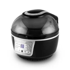 VitAir Turbo Heißluftfritteuse Grau-schwarz 1400W Grillen Backen 9l -Klarstein 10028290 yy 0007 titel Klarstein VitAir Heissluftfritteuse