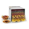 Fruit Jerky Steel 10 Dörrautomat 10 Etagen 1000 W Fläche: 1,5 M² Timer -Klarstein 10028437 yy 0001 titel
