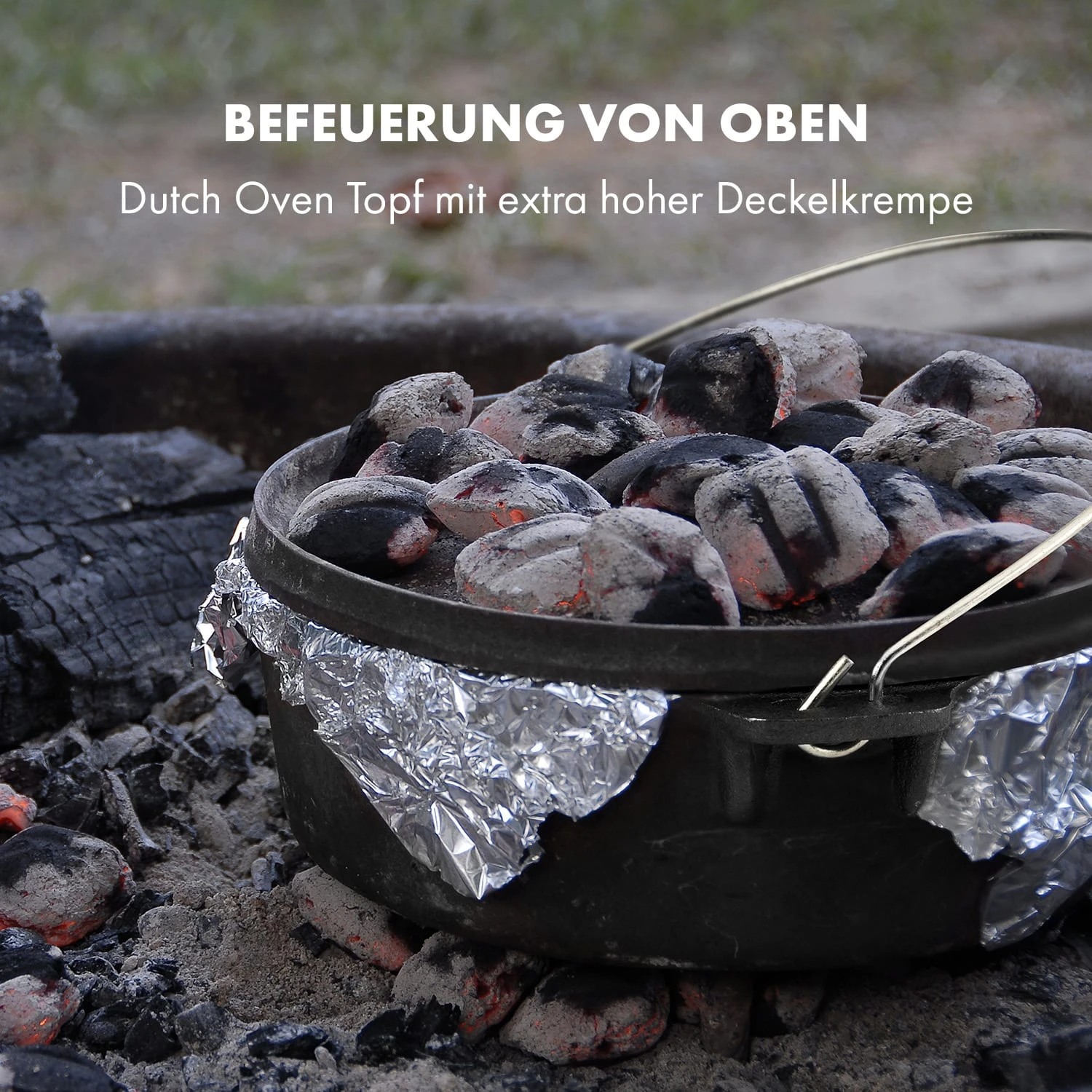 Hotrod 45 Dutch Oven BBQ-Topf 4,5 Qt / 4 Liter Gusseisen Schwarz 7 Hotrod 45 Dutch Oven BBQ-Topf 4,5 Qt / 4 Liter Gusseisen Schwarz – Bild 5