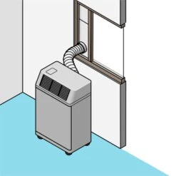 Fensterabdichtung Pure Blizzard Klimageräte Variable Länge 67 - 131 Cm -Klarstein 10029318 yy 0008 ambient Klarstein Fensterabdichtung Schiebefenster