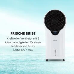 Whirlwind 3-in-1 Luftkühler Ventilator Luftbefeuchter 1600 M³/h 14 Whirlwind 3-in-1 Luftkühler Ventilator Luftbefeuchter 1600 M³/h -Klarstein 10029327 de 0004 logo