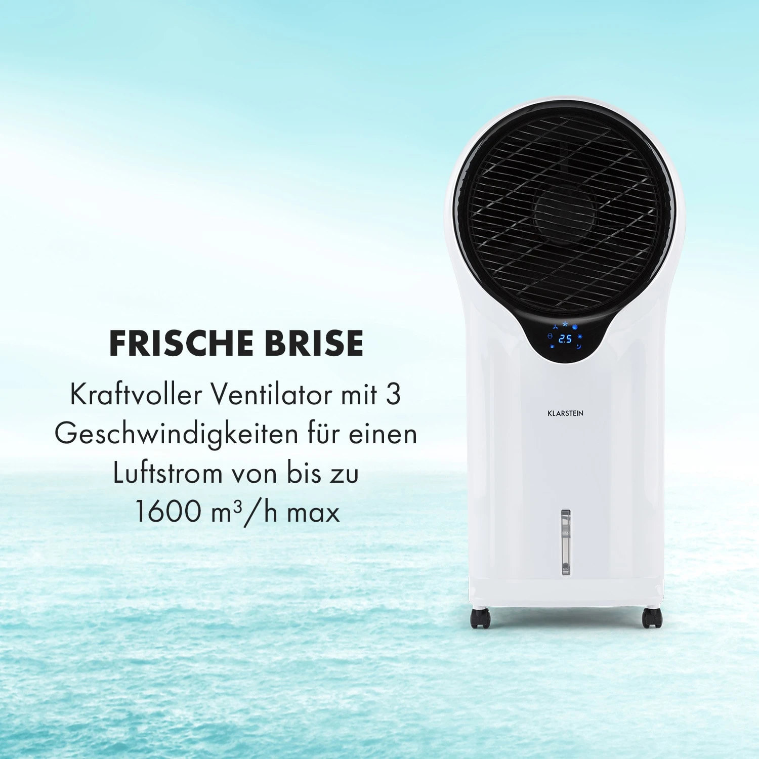 Whirlwind 3-in-1 Luftkühler Ventilator Luftbefeuchter 1600 M³/h 6 Whirlwind 3-in-1 Luftkühler Ventilator Luftbefeuchter 1600 M³/h – Bild 4