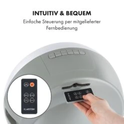 Whirlwind 3-in-1 Luftkühler Ventilator Luftbefeuchter 1600 M³/h 18 Whirlwind 3-in-1 Luftkühler Ventilator Luftbefeuchter 1600 M³/h -Klarstein 10029327 de 0008 logo