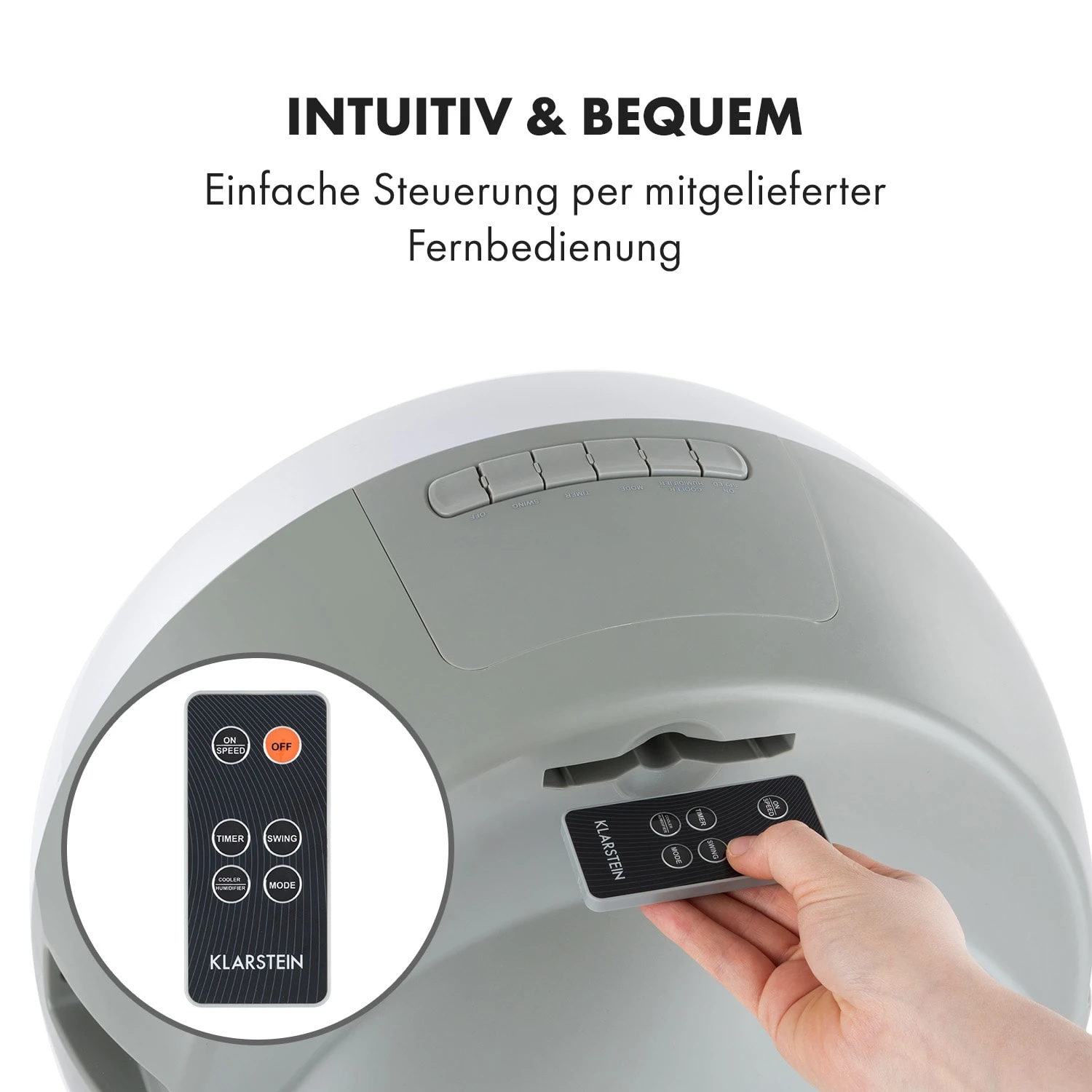 Whirlwind 3-in-1 Luftkühler Ventilator Luftbefeuchter 1600 M³/h 10 Whirlwind 3-in-1 Luftkühler Ventilator Luftbefeuchter 1600 M³/h – Bild 8