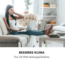 Maxfresh Ventilator Luftkühler 4-in-1 6L-Wassertank 55W Timer-Funktion -Klarstein 10029393 de 0004 logo