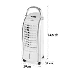 Maxfresh Ventilator Luftkühler 4-in-1 6L-Wassertank 55W Timer-Funktion -Klarstein 10029393 yy 0009 logo