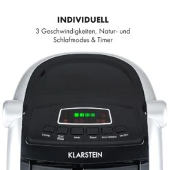 Maxfresh Ventilator Luftkühler 4-in-1-Funktion 6L-Tank 55W Timer -Klarstein 10029394 de 0007 logo