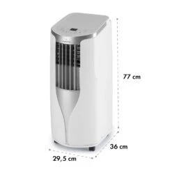 New Breeze 9 Mobile Klimaanlage 4-in-1 9.000 BTU / 2,6 KW Mobil Timer -Klarstein 10029704 yy 0011 dimensions