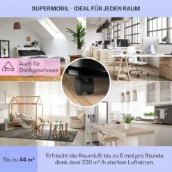 New Breeze 9 Mobile Klimaanlage 9000 BTU / 2,6 KW Timer 15 New Breeze 9 Mobile Klimaanlage 9000 BTU / 2,6 KW Timer -Klarstein 10029705 de 0005 usp