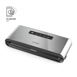Foodlocker Pro Vakuumierer 30 Cm 120W -0,8 Bar 12 L/min Edelstahl -Klarstein 10029742 yy 0008 logo Klarstein Foodlocker Pro Vakuumierer 120W