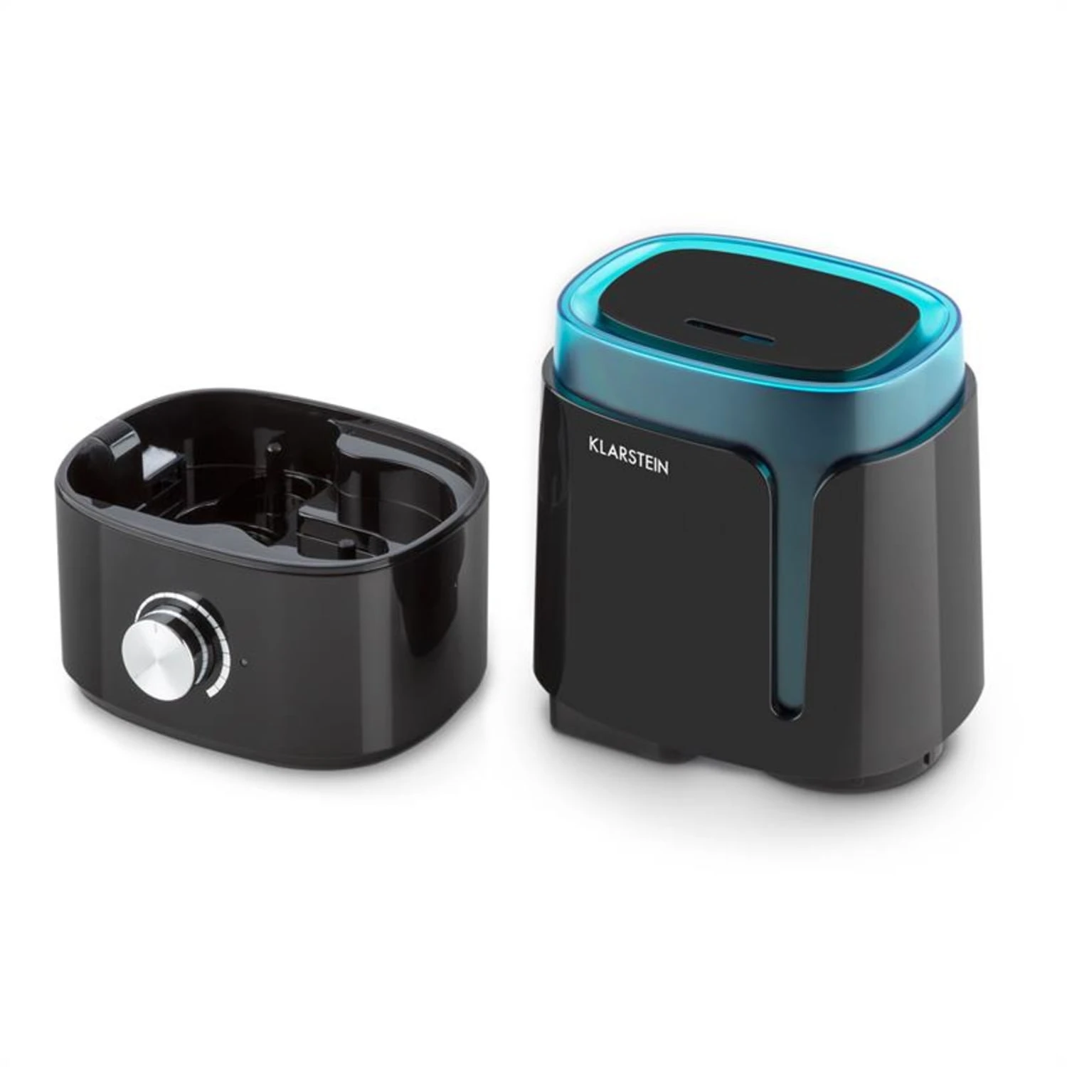 Stavanger Luftbefeuchter Aromafunktion Ultraschall 3,5l Schwarz/türkis 6 Stavanger Luftbefeuchter Aromafunktion Ultraschall 3,5l Schwarz/türkis – Bild 4