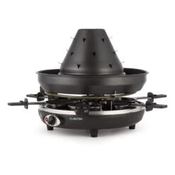 Taste Volcano Tartarengrill Raclettegrill 1500 W 6 Personen Schwarz -Klarstein 10030307 yy 0007 front Klarstein Tataren Grill Raclette Grill