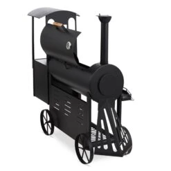 Dampflok Smoker Grill 3 Mm Stahl Schwarz -Klarstein 10030555 yy 0005 titel Train Grill
