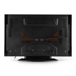 Basel Elektrischer Kamin Heizlüfter 2000W LED Fernbedienung -Klarstein 10030743 yy 0005 titel back Klarstein Basel Elektrischer Kamin Heizluefter