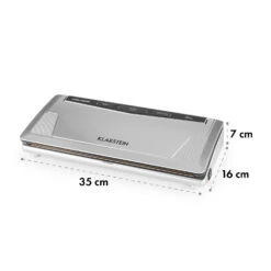 FoodLocker Slim Vakuumierer 130W Doppelte Schweißnaht -Klarstein 10030778 yy 0010 logo