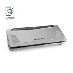 FoodLocker Slim Vakuumierer 130W Doppelte Schweißnaht -Klarstein 10030778 yy 0011 logo