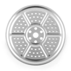 Fast Flavour Dämpfer Steamer Zubehör Dampfgareinsatz 21,5cm Aluminium -Klarstein 10031266 yy 0002 front Klarstein Fast Flavour Daempfer Steamer Aluminium