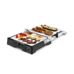 Burgermeister 3-in-1 Kontaktgrill Tischgrill Paninimaker 2000W -Klarstein 10031664 yy 0004 detail Klarstein Burgermeister 3in1 Kontaktgrill