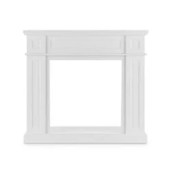 Lausanne Frame Kamingehäuse MDF Klassisches Design -Klarstein 10031704 yy 0003 detail Traditional styled fireplace