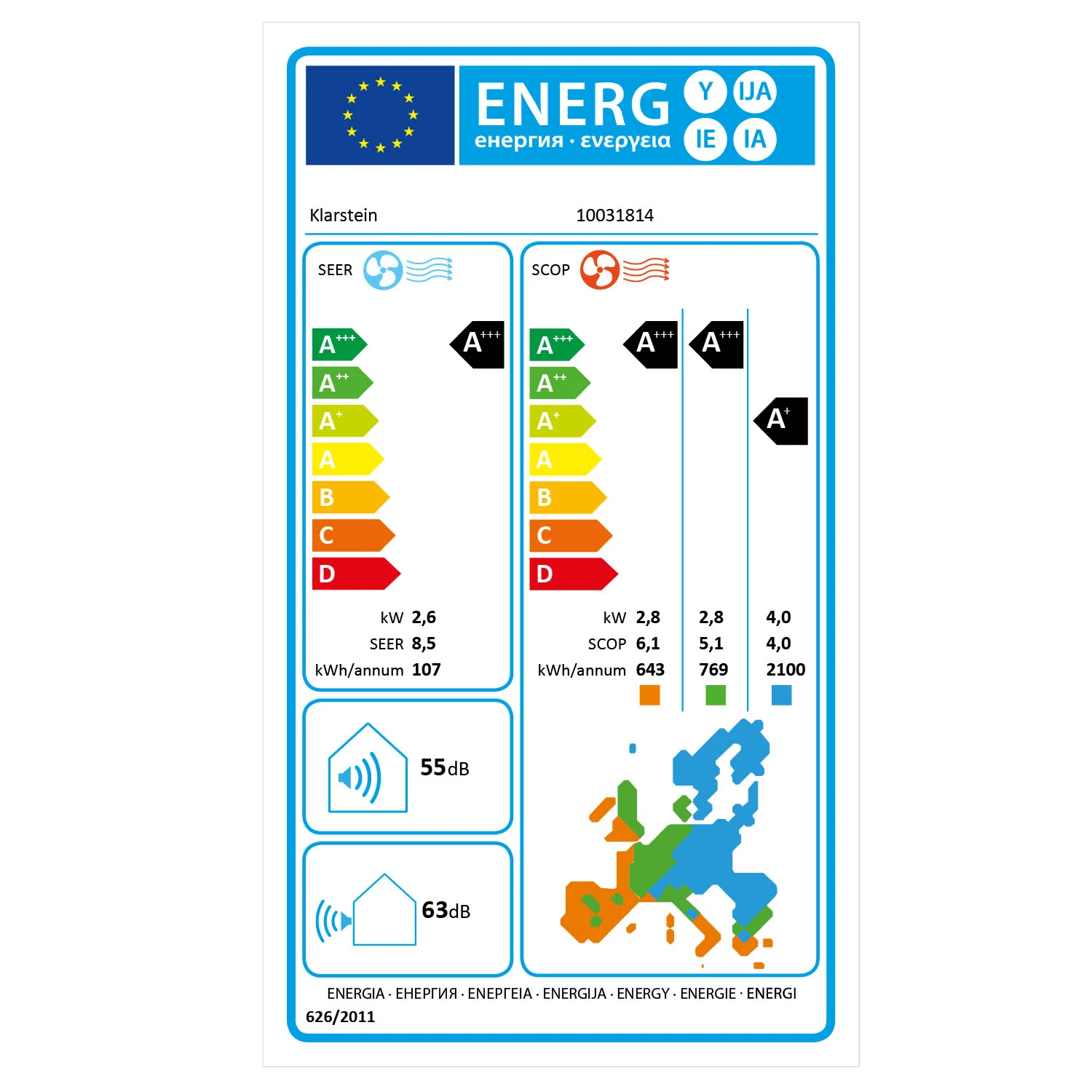 Windwaker Supreme 9000 Inverter Split-Klimaanlage 9000BTU 2,6/2,8kW RC 11 Windwaker Supreme 9000 Inverter Split-Klimaanlage 9000BTU 2,6/2,8kW RC – Bild 9
