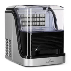 Kristall Eiswürfelmaschine Kristalleis 2 Größen 2,5l Wassertank