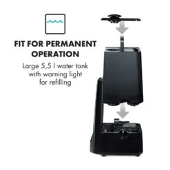 VapoAir Luftbefeuchter Ionisator 350ml/h 5,5l Tank Aroma Fernbedienung -Klarstein 10032103 yy 0005 logo Klarstein VapoAir Luftbefeuchter Ionisator reedit