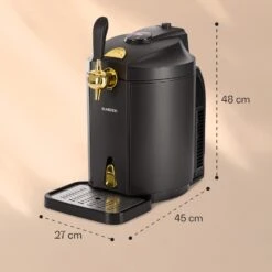 Skal Bierzapfanlage Bierkühler 5l Fässer CO2 Edelstahl Schwarz 15 Skal Bierzapfanlage Bierkühler 5l Fässer CO2 Edelstahl Schwarz -Klarstein 10032176 yy 0007 logo