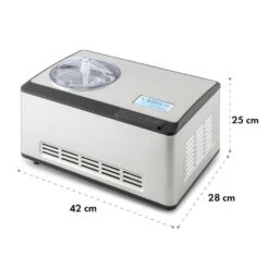 Dolce Bacio Eiscremebereiter Kompressor 2l LCD-Display Touch Edelstahl 21 Dolce Bacio Eiscremebereiter Kompressor 2l LCD-Display Touch Edelstahl -Klarstein 10032322 yy 0010 logo Klarstein Dolce Bacio Eiscremebereiter Edelstahl