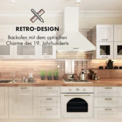 Victoria Einbaubackofen Retro-Design 9 Funktionen 50-250°C Elfenbein 13 Victoria Einbaubackofen Retro-Design 9 Funktionen 50-250°C Elfenbein -Klarstein 10032485 de 0002 logo