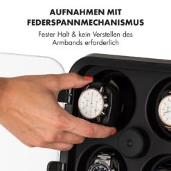 Clover Uhrenbeweger 4 Uhren 3 Rotationen 4 Geschwindigkeiten LED -Klarstein 10032553 de 0007 logo