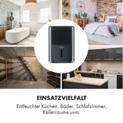 DryFy 10 Luftentfeuchter Dehumidifier 240W 10l/d 100m³/h 15-20m² -Klarstein 10032662 de 0005 logo