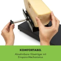 Appenzell Peak Raclette Mit Grill 1000W Thermostatschalter Schwarz -Klarstein 10032694 de 0005 logo