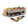Prime-Rib Raclettegrill 8 Pers. 1500 W Natursteinplatte Edelstahl Holz -Klarstein 10032695 yy 0001 titel