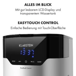 Kaffeemaschine Arabica 800W EasyTouch Control Silber/schwarz 13 Kaffeemaschine Arabica 800W EasyTouch Control Silber/schwarz -Klarstein 10032772 de 0005 logo