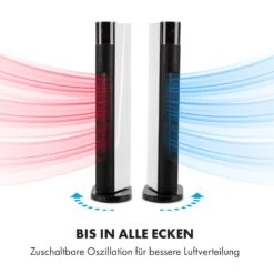 Hightower Heat Deluxe Heizlüfter Ventilator 2200W Thermostat 35°C -Klarstein 10032777 de 0007 logo