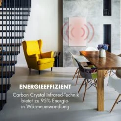 Wonderwall Smart Infrarotheizung 60x100cm App 600W Wochentimer IP24 -Klarstein 10032782 de 0004 logo
