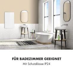 Wonderwall Smart Infrarotheizung 60x100cm App 600W Wochentimer IP24 -Klarstein 10032782 de 0006 logo