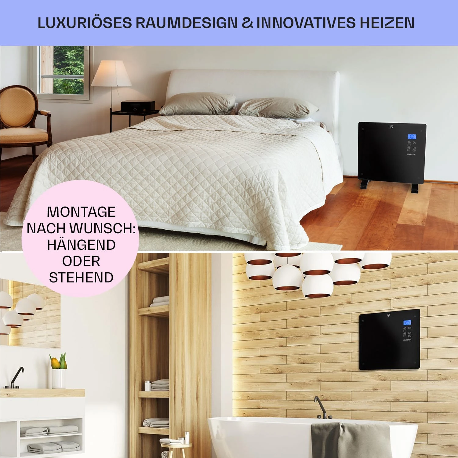 Norderney Konvektions-Heizgerät Thermostat Timer 1000W 20m² 9 Norderney Konvektions-Heizgerät Thermostat Timer 1000W 20m² – Bild 7