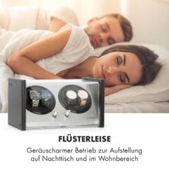 Tokyo 4 Uhrenbeweger, 4 Uhren, 3 Geschwindigkeiten, 4 Modi, Schwarz -Klarstein 10032800 de 0006 logo