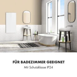 Wonderwall 72 Infrarotheizung 60x120cm 720W Wochentimer IP24 -Klarstein 10032809 de 0004 logo