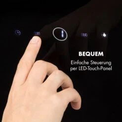 Laurel 60 Dunstabzugshaube 60cm Abluft: 350 M³/h LED Touch Glas -Klarstein 10032842 de 0003 logo