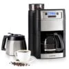 Aromatica II Duo Kaffeemaschine, Integriertes Mahlwerk, 1,25 L Silber -Klarstein 10032865 yy 0001 titel Klarstein Aromatica II Duo Kaffeemaschine schwarz