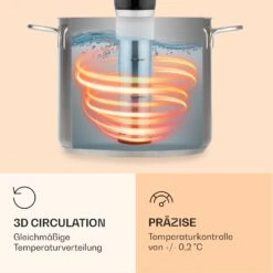 Quickstick Flex 1300W 3D Circulating 0-95 °C IPX7 Timer Schwarz -Klarstein 10032905 de 0005 logo