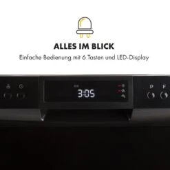 Amazonia 8 Neo Tischgeschirrspüler 8 Programme LED-Display -Klarstein 10032913 de 0006 logo